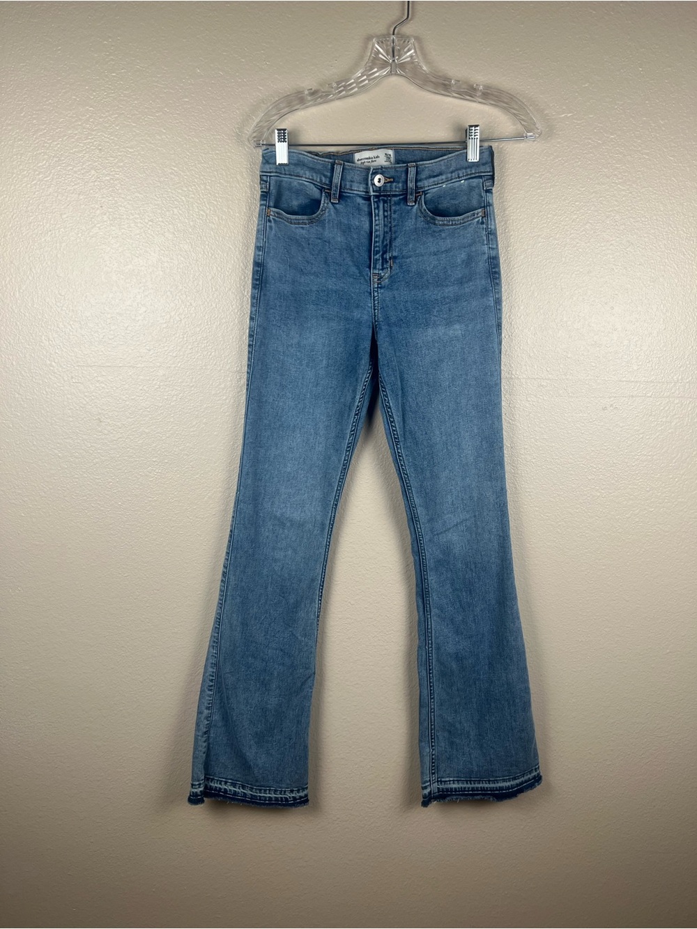 Abercrombie Kids High Rise Flare Jeans 15/16 Long